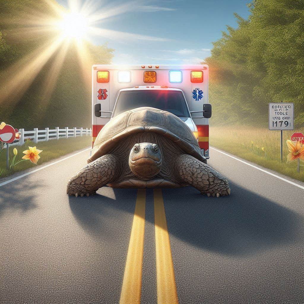 為什麼救護車在行駛中無法輕易變換車道？